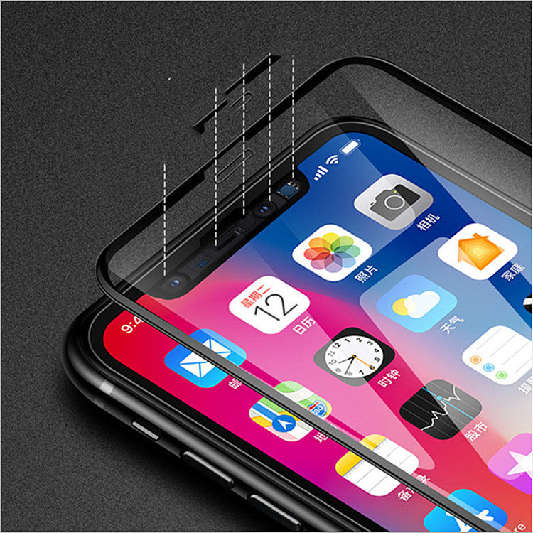 Compatible with Apple , Cold Carved Xsmax  Edge XR Tempered Film